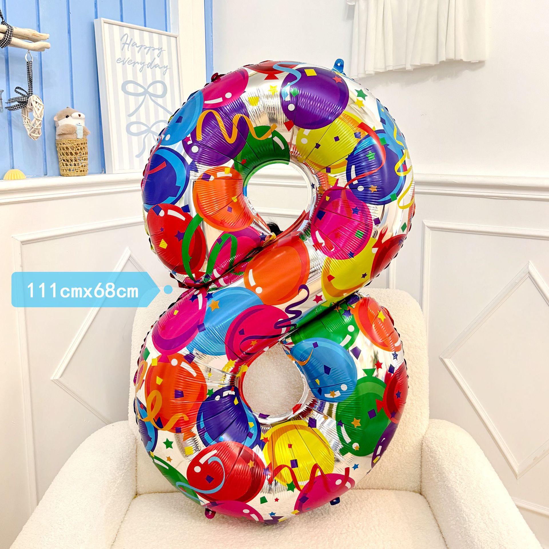 Large Number Balloons for Kids First Birthday Party Decoration and Photography
Large Number Balloons for Kids First Birthday Party Decoration and Photography