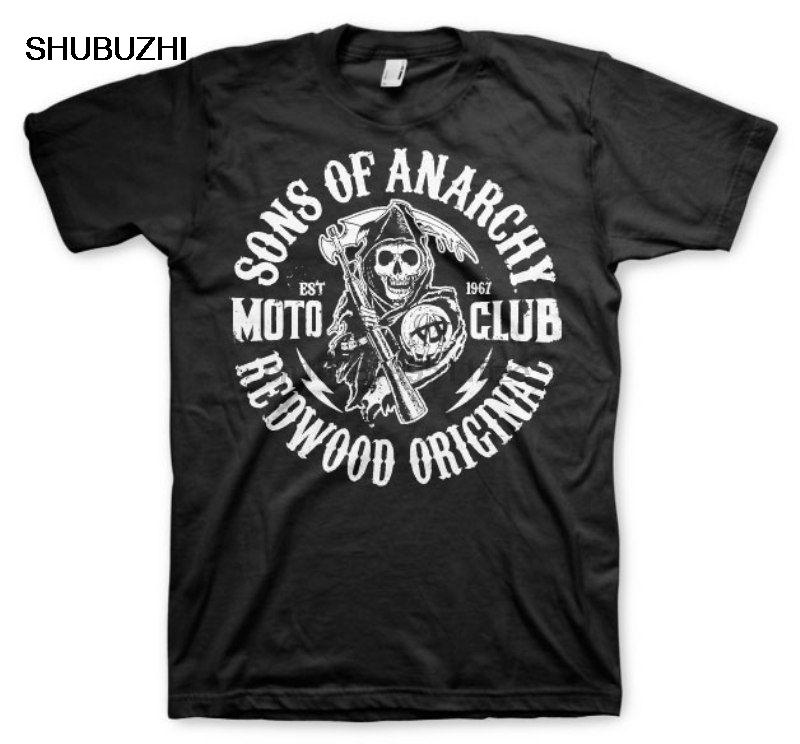 cotton tshirt men summer fashion t-shirt euro size T Shirt Sons Of Anarchie Soa Redwood Original Moto Club Pull Homme Hybris S разноцветный
cotton tshirt men summer fashion t-shirt euro size T Shirt Sons Of Anarchie Soa Redwood Original Moto Club Pull Homme Hybris S разноцветный