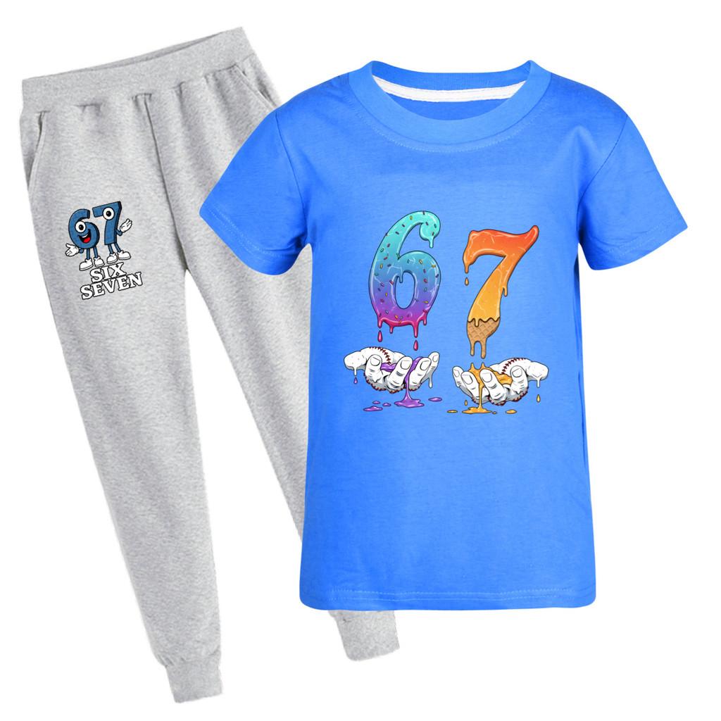 5231 Kids Boys Girls Steal a Brainrot 67 Print Short Sleeves T-Shirt Pants Trouser Clothes Set 160cm
5231 Kids Boys Girls Steal a Brainrot 67 Print Short Sleeves T-Shirt Pants Trouser Clothes Set 160cm