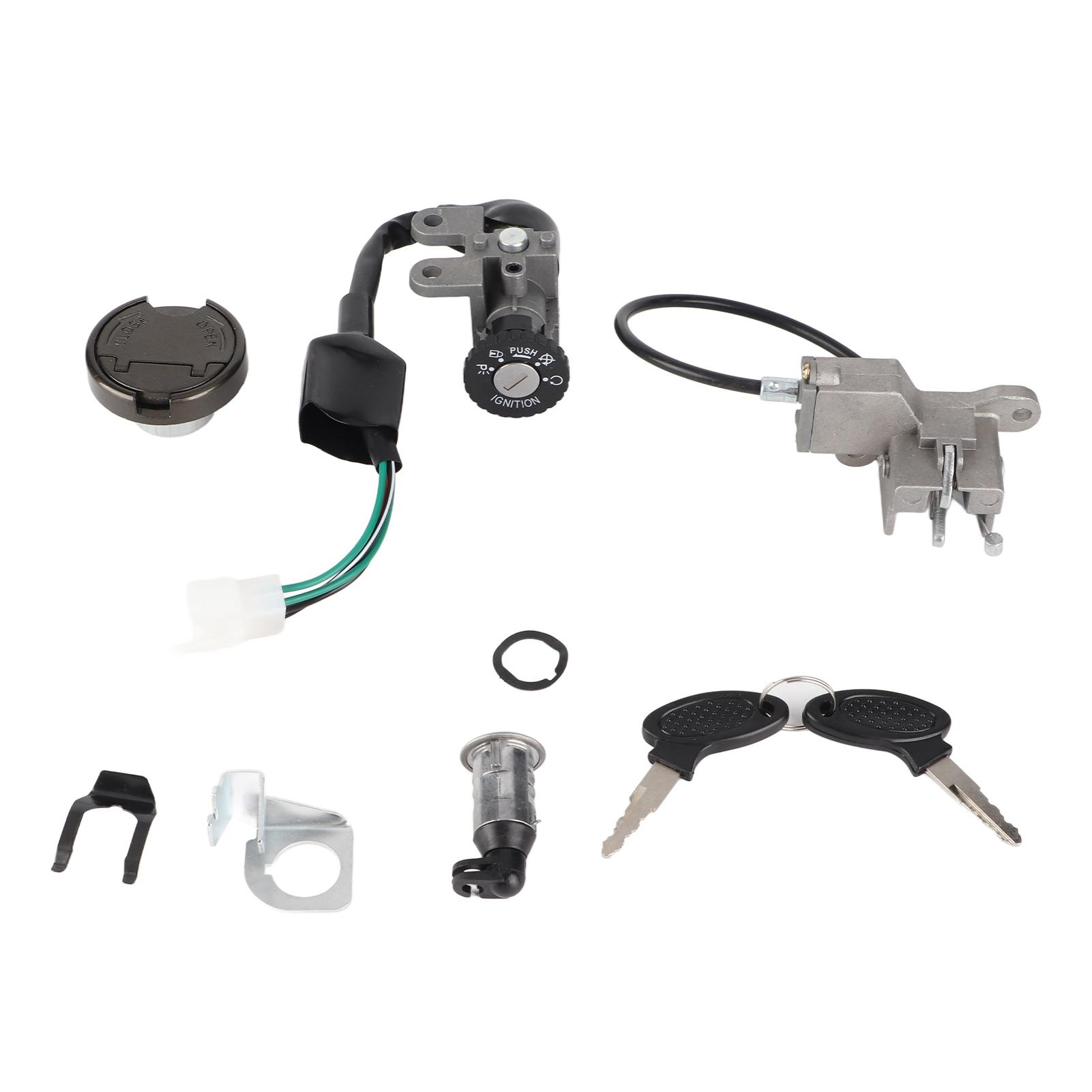 Ignition Key Lock Gas Set Compatible with GY6 50ml 150ml Scooters Fits Jonway Roketa Moped Bike Replacement Includes Lock and
Ignition Key Lock Gas Set Compatible with GY6 50ml 150ml Scooters Fits Jonway Roketa Moped Bike Replacement Includes Lock and