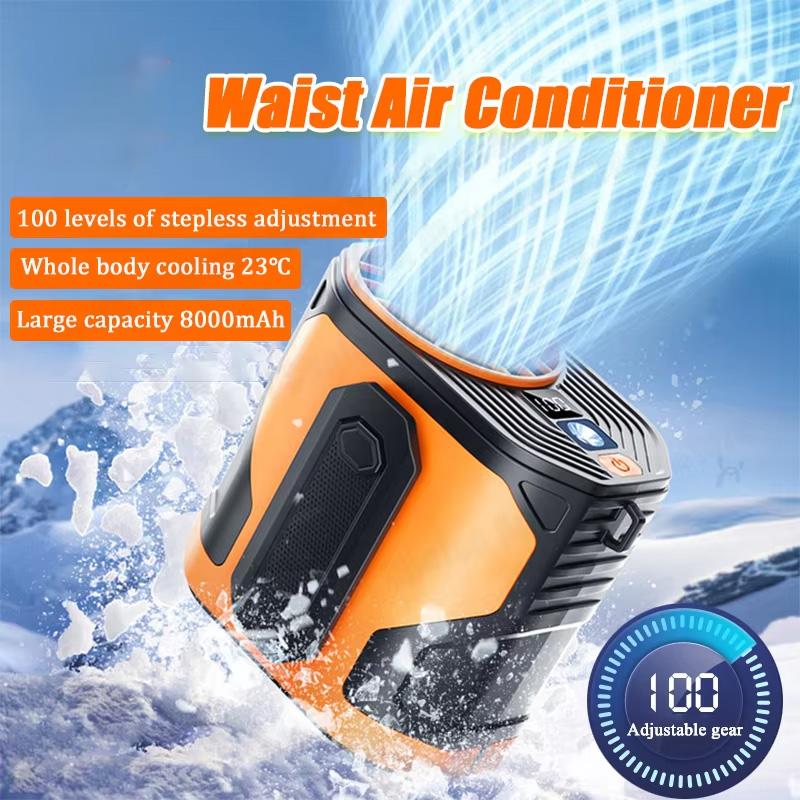 Waist-hanging Fan 100-level Adjustable Portable Waist-clip Outdoor Construction Site Cool Down USB Charging Mini Neck Fan зелений
Waist-hanging Fan 100-level Adjustable Portable Waist-clip Outdoor Construction Site Cool Down USB Charging Mini Neck Fan зелений