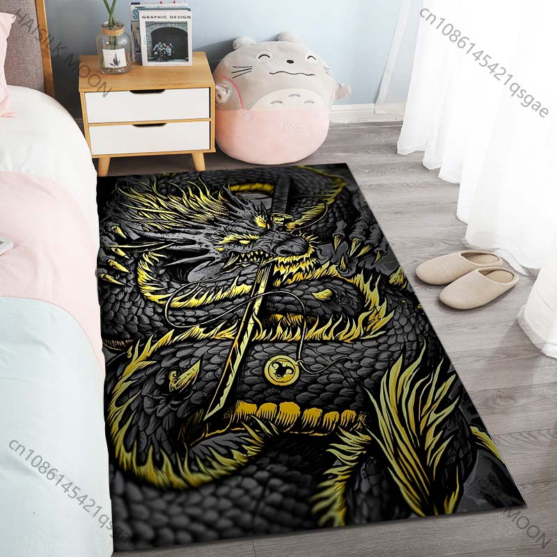 1PC Black Dragon Flames, Fierce Carpet for Living Room Bedroom Sofa Home Decor Rus Non-slip Floor Mat Luxury Gift Multiple Sizes 40cm x 60cm
1PC Black Dragon Flames, Fierce Carpet for Living Room Bedroom Sofa Home Decor Rus Non-slip Floor Mat Luxury Gift Multiple Sizes 40cm x 60cm