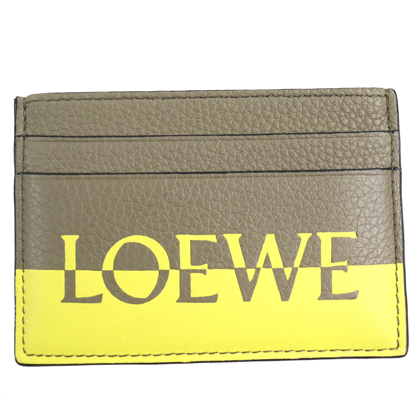 Pristine LOEWE Card Case Signature Plain Cardholder Brown yellow leather Women Used
Pristine LOEWE Card Case Signature Plain Cardholder Brown yellow leather Women Used