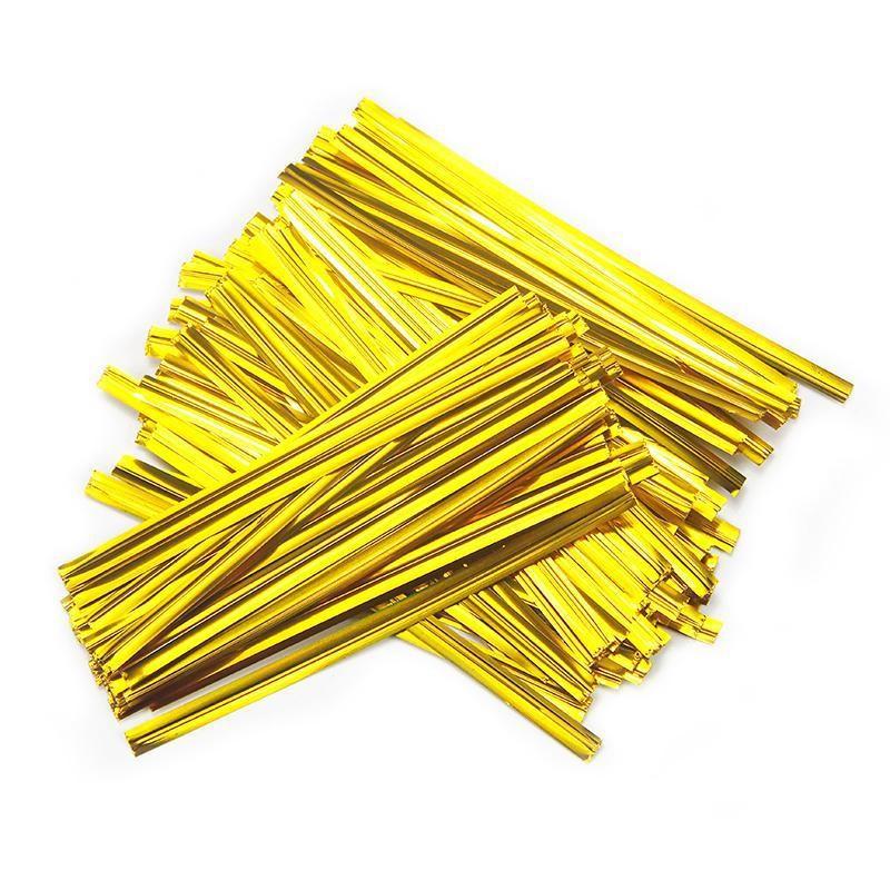 8см Дротяна стяжка, Щільно зав яжіть пакувальний мішок стрічкою-стяжкою One Size золотий
8см Дротяна стяжка, Щільно зав яжіть пакувальний мішок стрічкою-стяжкою One Size золотий