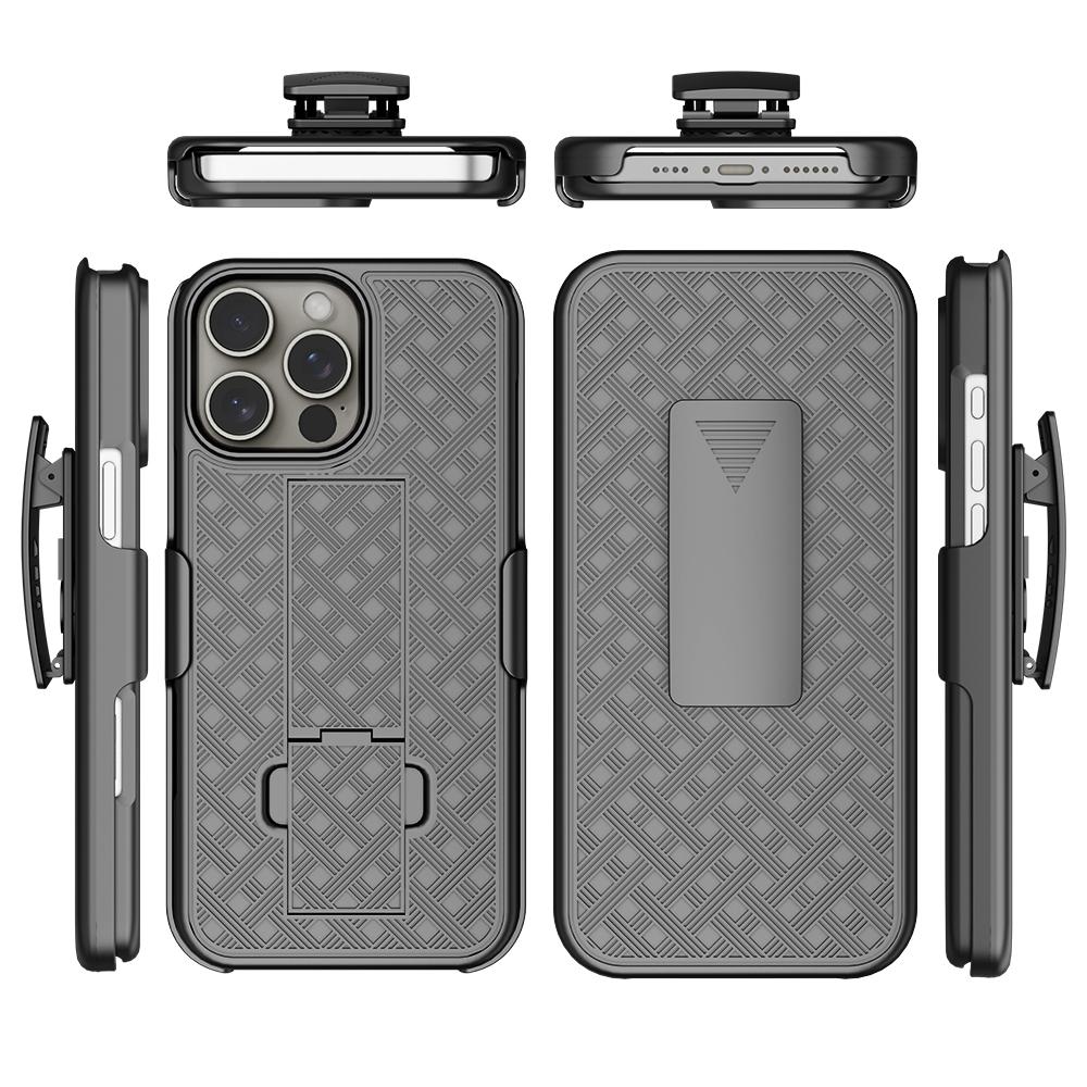 For iPhone 16 Pro case, ShockProof Heavy Duty Armour Tough Stand Case With Belt Clip For iPhone 16 Pro Max 6.9 pc tpu&For iPhone 16 Pro
For iPhone 16 Pro case, ShockProof Heavy Duty Armour Tough Stand Case With Belt Clip For iPhone 16 Pro Max 6.9 pc tpu&For iPhone 16 Pro