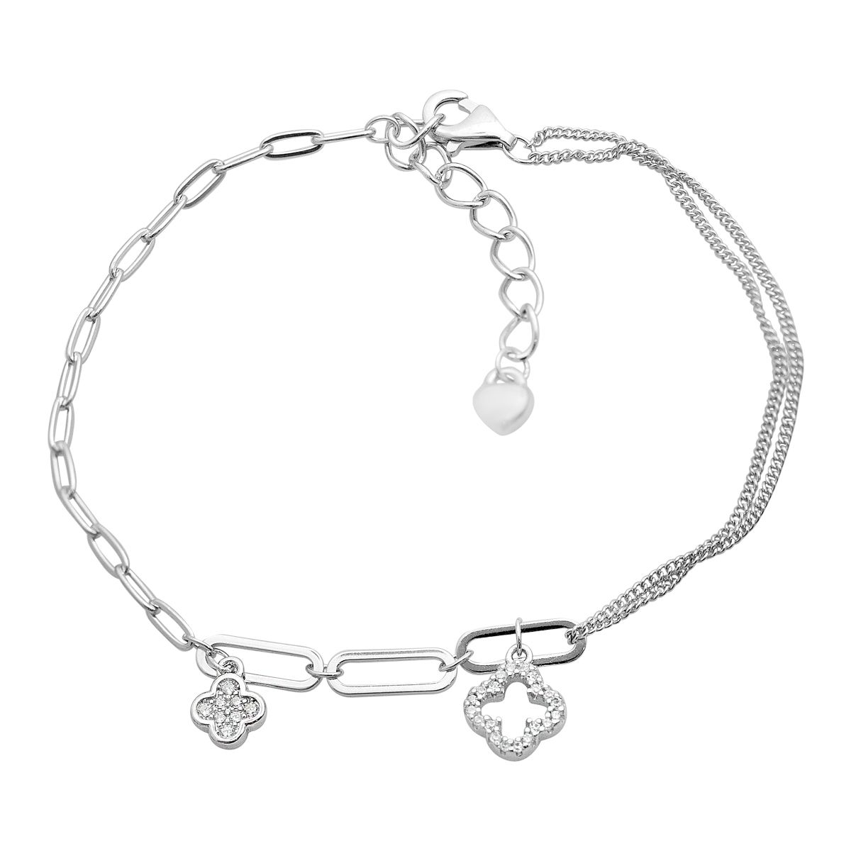 Серебряный браслет с фианитами, вес изделия 2,75 гр (2206552) 17-20cm білий
Серебряный браслет с фианитами, вес изделия 2,75 гр (2206552) 17-20cm білий