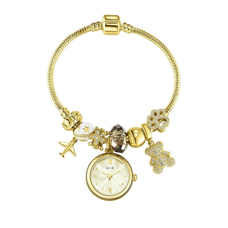Girl Quartz Watch With Elegant Alloy Band Waterproof For Fashion Enthusiasts Gold D
Girl Quartz Watch With Elegant Alloy Band Waterproof For Fashion Enthusiasts Gold D