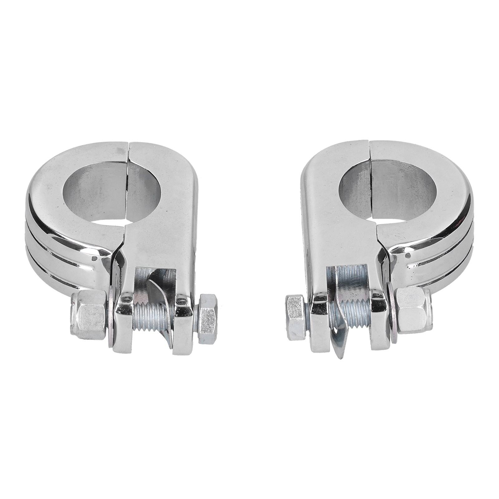 2pcs Engine Guard Footpeg Mounting Clamp Aluminum Alloy Riding Accessory Fit for Honda 
2pcs Engine Guard Footpeg Mounting Clamp Aluminum Alloy Riding Accessory Fit for Honda