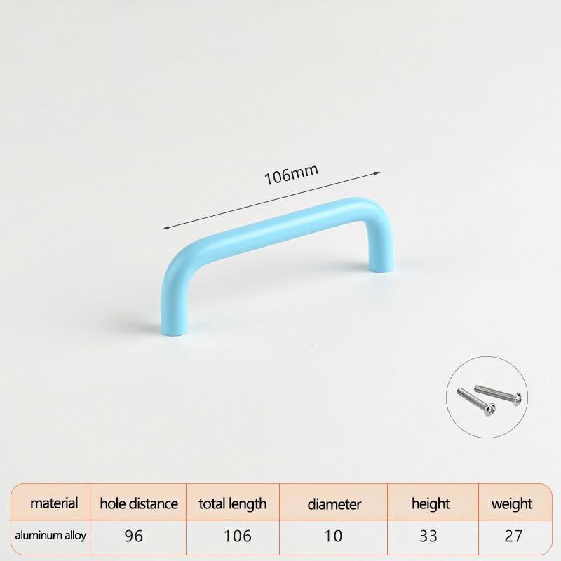 Aluminum Alloy Cabinet Pulls Handles with 22mm Screw, Wardrobe Drawer Hardware Metal Pulls Green 96mm Hole Distance
Aluminum Alloy Cabinet Pulls Handles with 22mm Screw, Wardrobe Drawer Hardware Metal Pulls Green 96mm Hole Distance