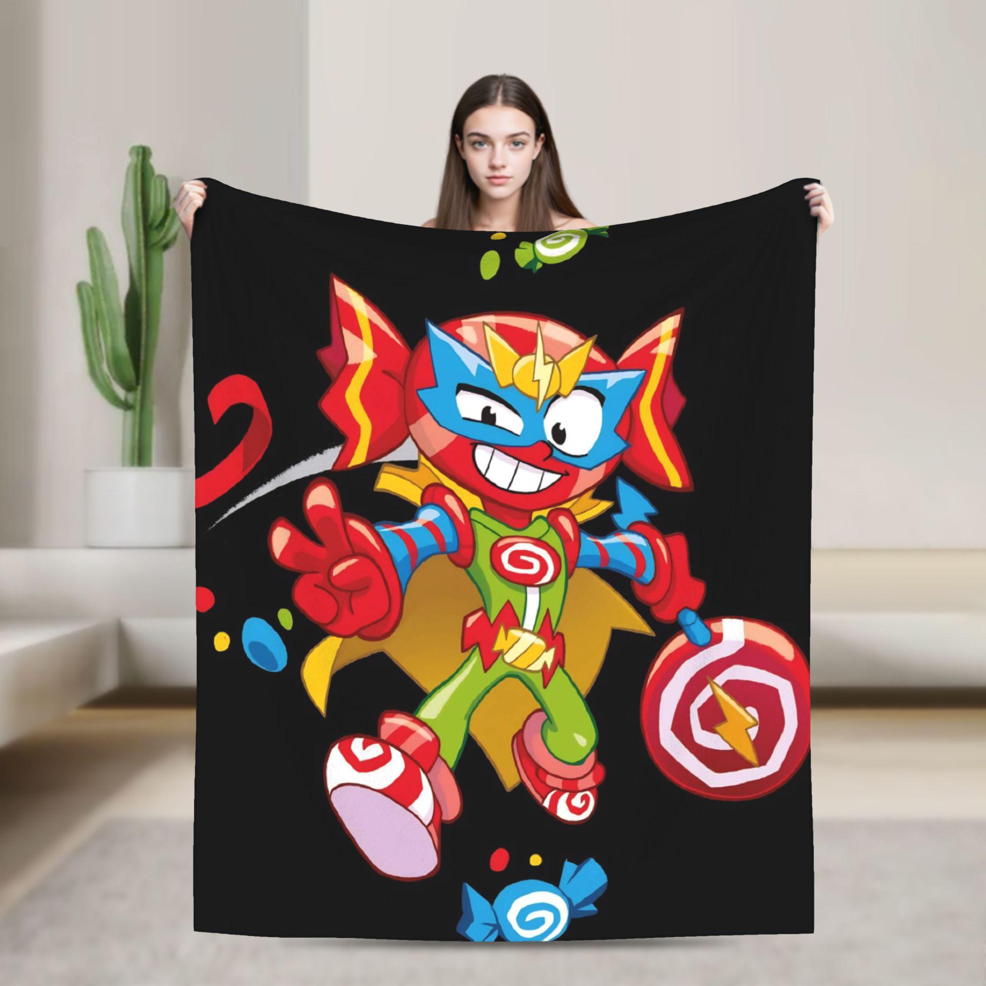 Super Zings Game Plush Blankets Boy Girl Flannel Bedding Throws For Living Room Warm Soft Custom Quality Bedspread Gift 75cmx90cm
Super Zings Game Plush Blankets Boy Girl Flannel Bedding Throws For Living Room Warm Soft Custom Quality Bedspread Gift 75cmx90cm