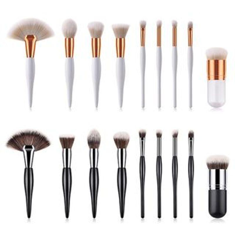 Stroke of Beauty - Set of 9: Makeup Brush Set of 9 - T-09016 - Brown
Stroke of Beauty - Set of 9: Makeup Brush Set of 9 - T-09016 - Brown