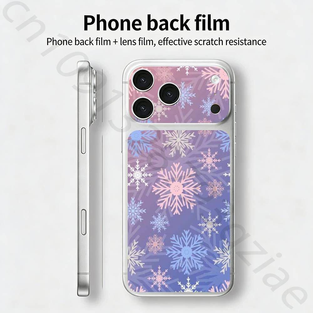 Christmas Snowflakes TICKET Decal Skin Wrap for iPhone 17 Pro/Pro max Protective Film for Back, Frame, Camera iPhone17promax
Christmas Snowflakes TICKET Decal Skin Wrap for iPhone 17 Pro/Pro max Protective Film for Back, Frame, Camera iPhone17promax