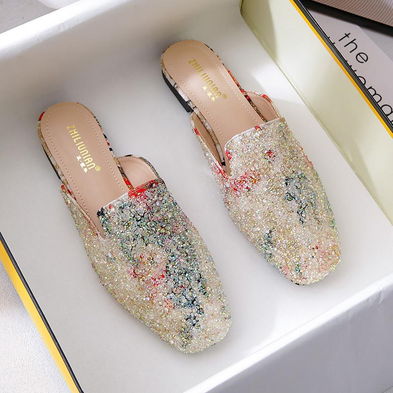 Baotou half slippers women s summer outer wear fashionable new flat-bottomed lazy cool slippers large size 41-43 33 абрикосовий
Baotou half slippers women s summer outer wear fashionable new flat-bottomed lazy cool slippers large size 41-43 33 абрикосовий