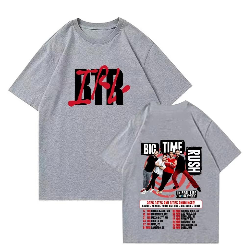 BTR in Real Life Worldwide 2026 Tour Tee Big Time Rush Cotton Summer Short Sleeve Tshirts High Quality Unisex Men Y2K Streetwear 4XL
BTR in Real Life Worldwide 2026 Tour Tee Big Time Rush Cotton Summer Short Sleeve Tshirts High Quality Unisex Men Y2K Streetwear 4XL