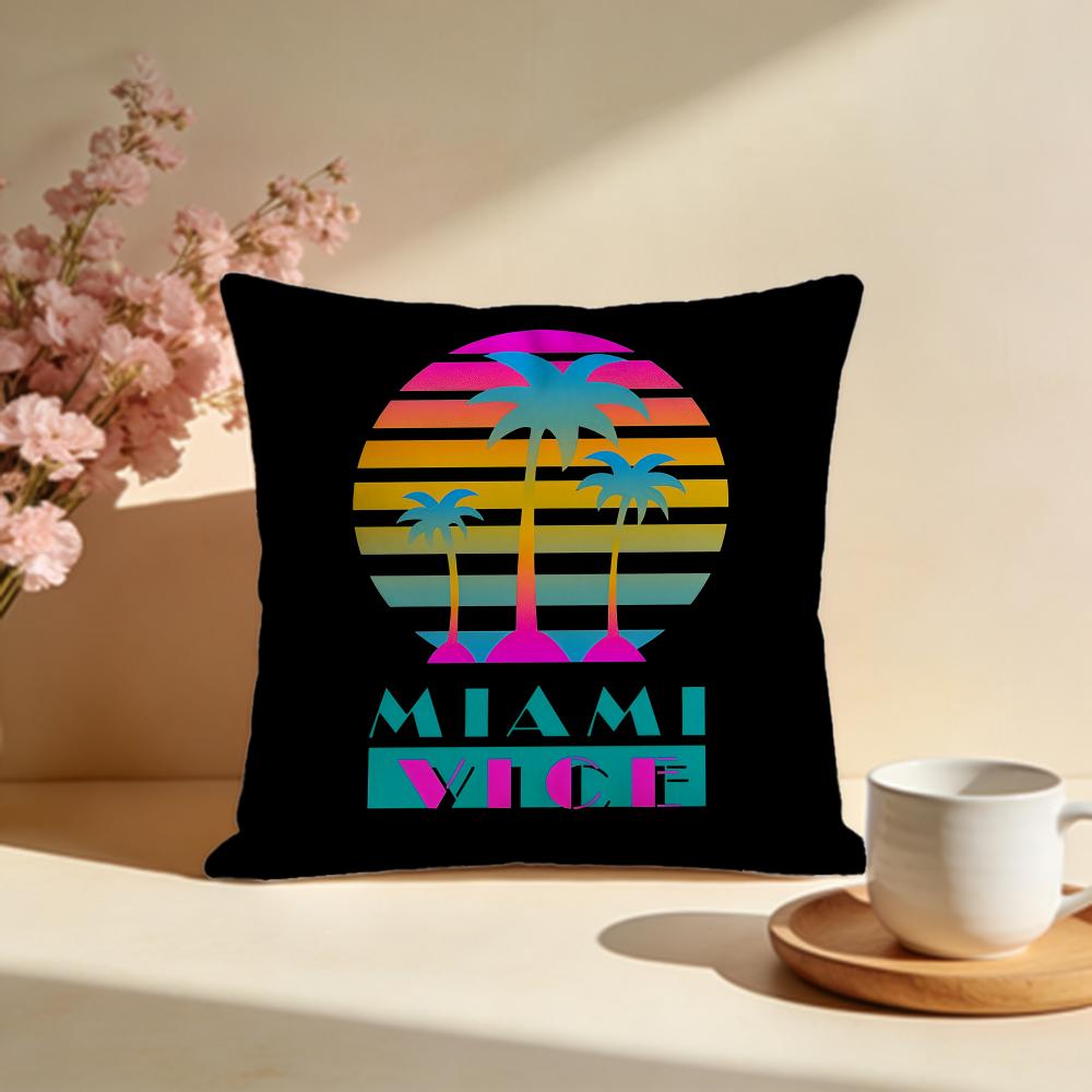 Popular MMiami Viceable Cushion Cover Stylish Washable Pillow Cover Ideal for Couch Bedroom Car Decoration 30X30cm
Popular MMiami Viceable Cushion Cover Stylish Washable Pillow Cover Ideal for Couch Bedroom Car Decoration 30X30cm