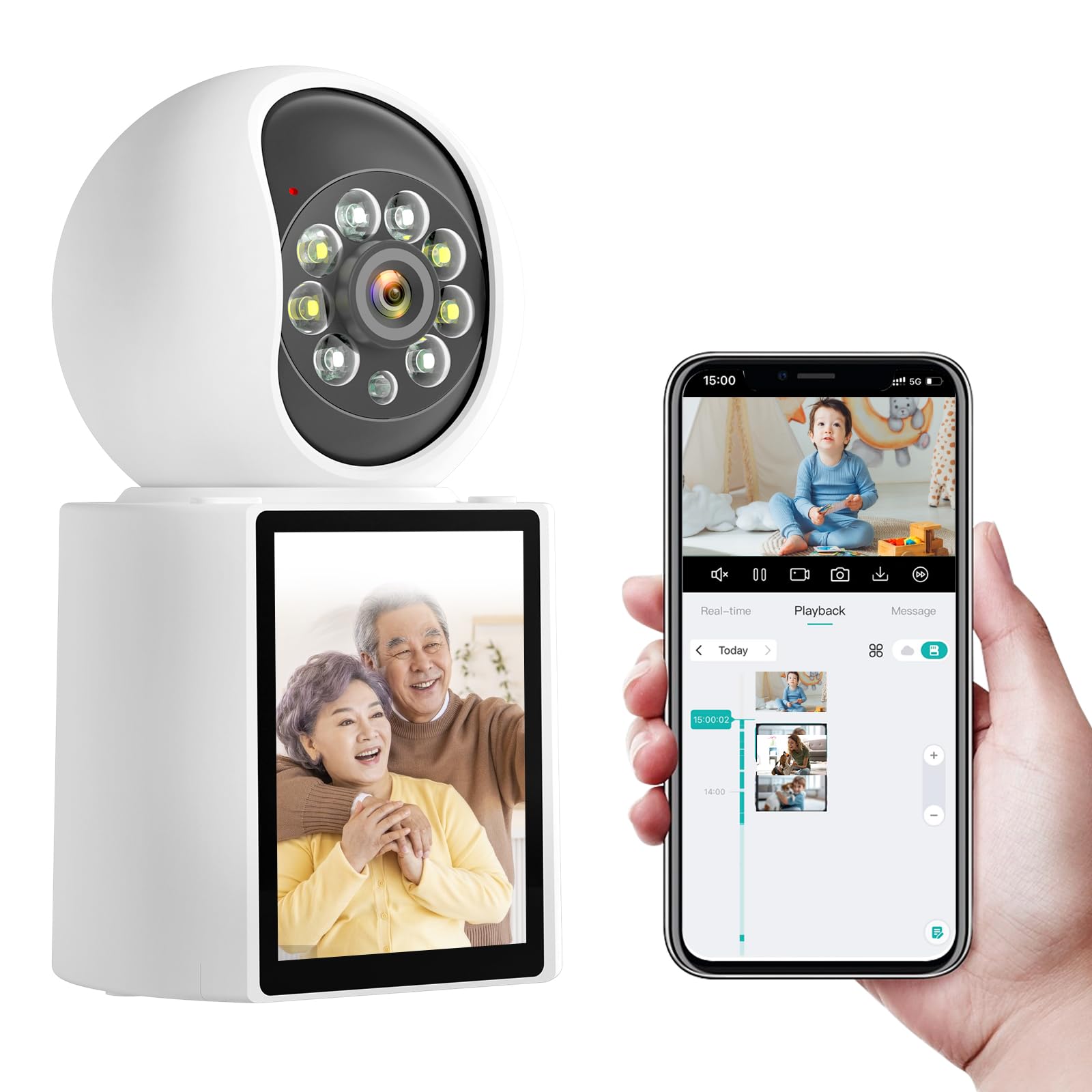 SOVMIKU Video Monitoring Compatible with Elderly Baby Can be Shared with Motion Automatic Indoor Power Cord PSE Technical Compliance Certification
SOVMIKU Video Monitoring Compatible with Elderly Baby Can be Shared with Motion Automatic Indoor Power Cord PSE Technical Compliance Certification