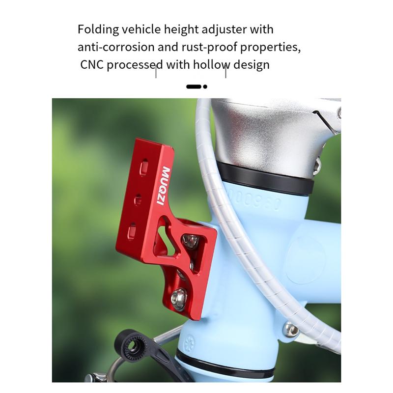 Classy-MUQZI For Brompton DAHON Compatible Front Bag Carrier Adapter Folding Bike Luggage Carrier Riser Bicycle Mount Holder красный
Classy-MUQZI For Brompton DAHON Compatible Front Bag Carrier Adapter Folding Bike Luggage Carrier Riser Bicycle Mount Holder красный