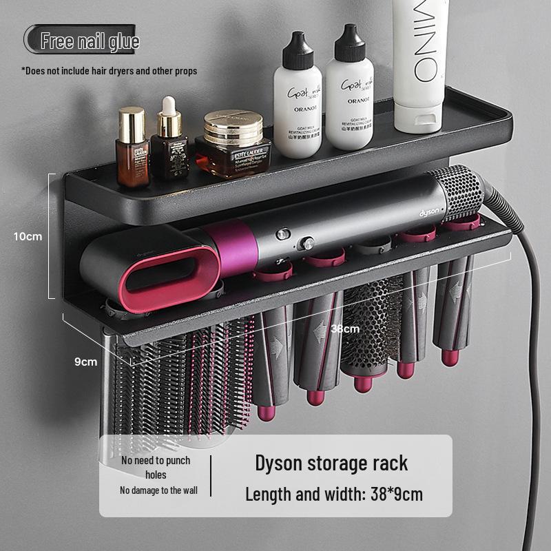 Настінна полиця для стайлера Dyson та фена без свердління Punch-Free
Настінна полиця для стайлера Dyson та фена без свердління Punch-Free