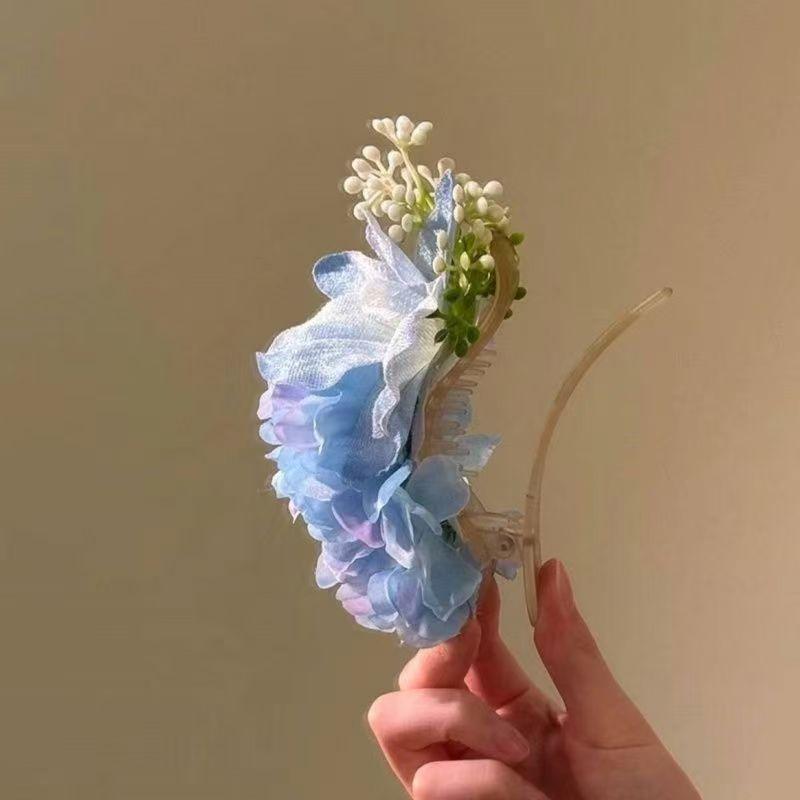 Autumn Temperament Blue Flower Hair Claw Clip Duckbill Side Hairpin Barrettes Travel Party Hair Accessories синий
Autumn Temperament Blue Flower Hair Claw Clip Duckbill Side Hairpin Barrettes Travel Party Hair Accessories синий