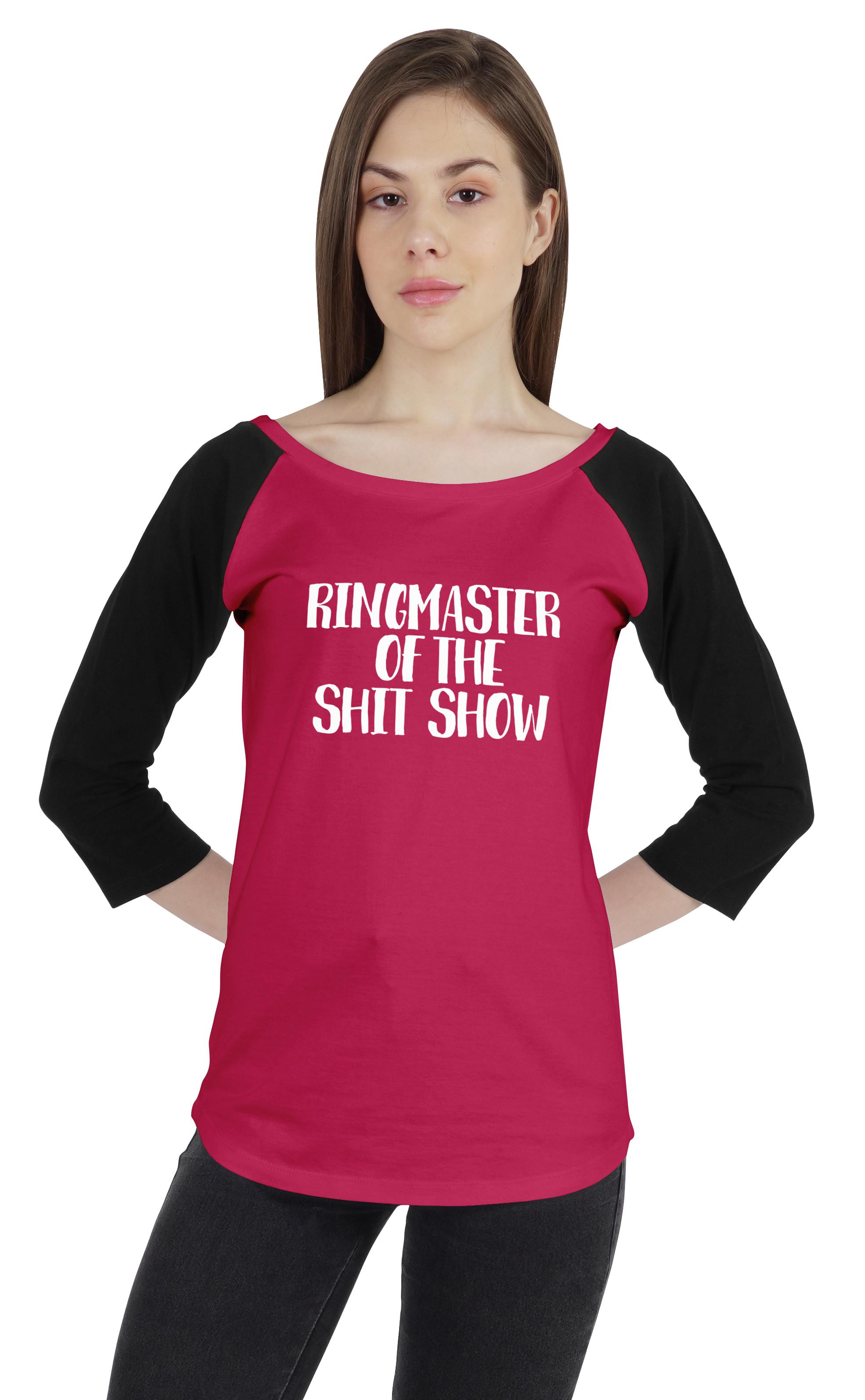 Inkmeso Ringmaster Of The Shit Show Funny Quotes Graphic Top Women Raglan 3 4 Sleeves Large светло-розовый
Inkmeso Ringmaster Of The Shit Show Funny Quotes Graphic Top Women Raglan 3 4 Sleeves Large светло-розовый