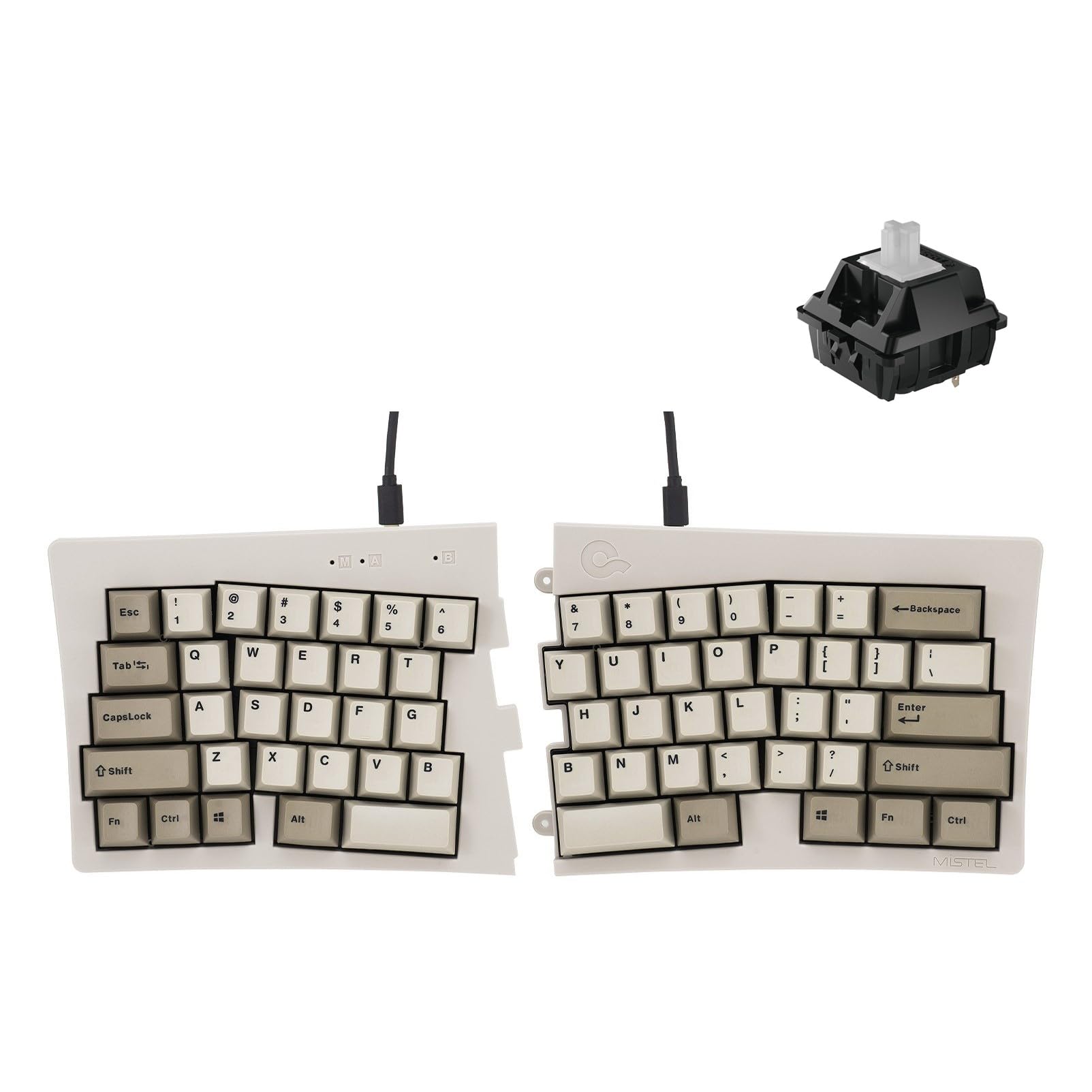 BAROCCOMiSTEL MD600 Alpha Rhino Split Wired Bluetooth 64 Rhino Color Double Cherry MX Media Key Support Japanese Distributor (English Layout/Clear
BAROCCOMiSTEL MD600 Alpha Rhino Split Wired Bluetooth 64 Rhino Color Double Cherry MX Media Key Support Japanese Distributor (English Layout/Clear