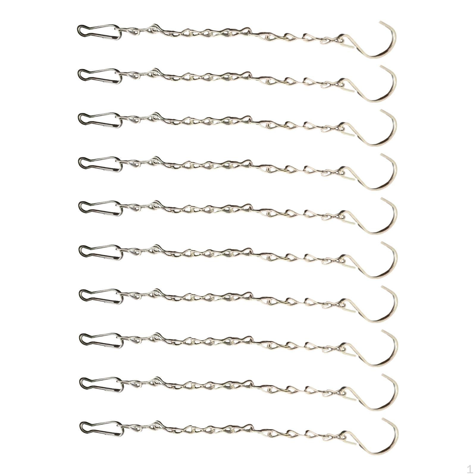 10x Железные подвесные цепи Подвески для растений Прочность Гибкость Цепь для цветочного горшка Подвеска для фонаря для
10x Железные подвесные цепи Подвески для растений Прочность Гибкость Цепь для цветочного горшка Подвеска для фонаря для