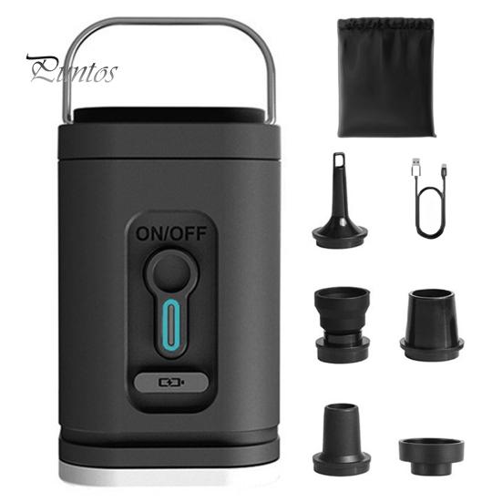 Мини беспроводной воздушный насос с 5 насадками для кемпинга, 2400 мАч, USB-перезаряжаемый надувной плавательный круг, поплавок, надувной матрас, кровать, портативный электрический чёрный
Мини беспроводной воздушный насос с 5 насадками для кемпинга, 2400 мАч, USB-перезаряжаемый надувной плавательный круг, поплавок, надувной матрас, кровать, портативный электрический чёрный