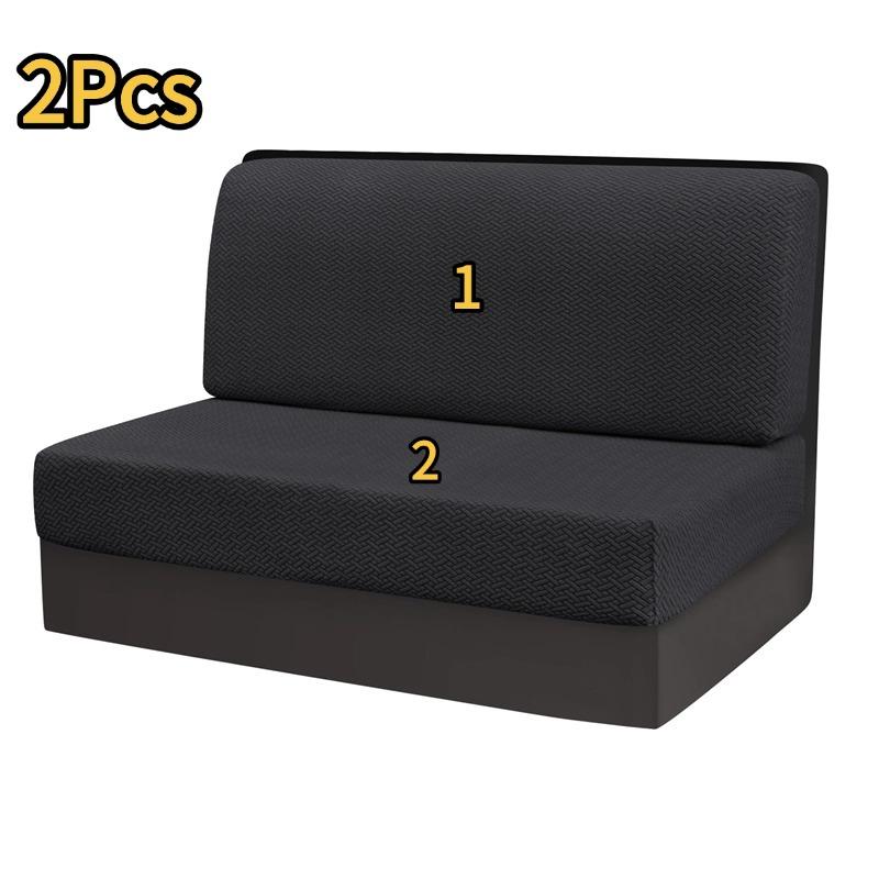 2Pcs Jacquard RV Dinette Cushions Cover Stretch RV Cover Booth Seat Covers RV Cover Camper Car Bench Backrest Cover 1 Set
2Pcs Jacquard RV Dinette Cushions Cover Stretch RV Cover Booth Seat Covers RV Cover Camper Car Bench Backrest Cover 1 Set