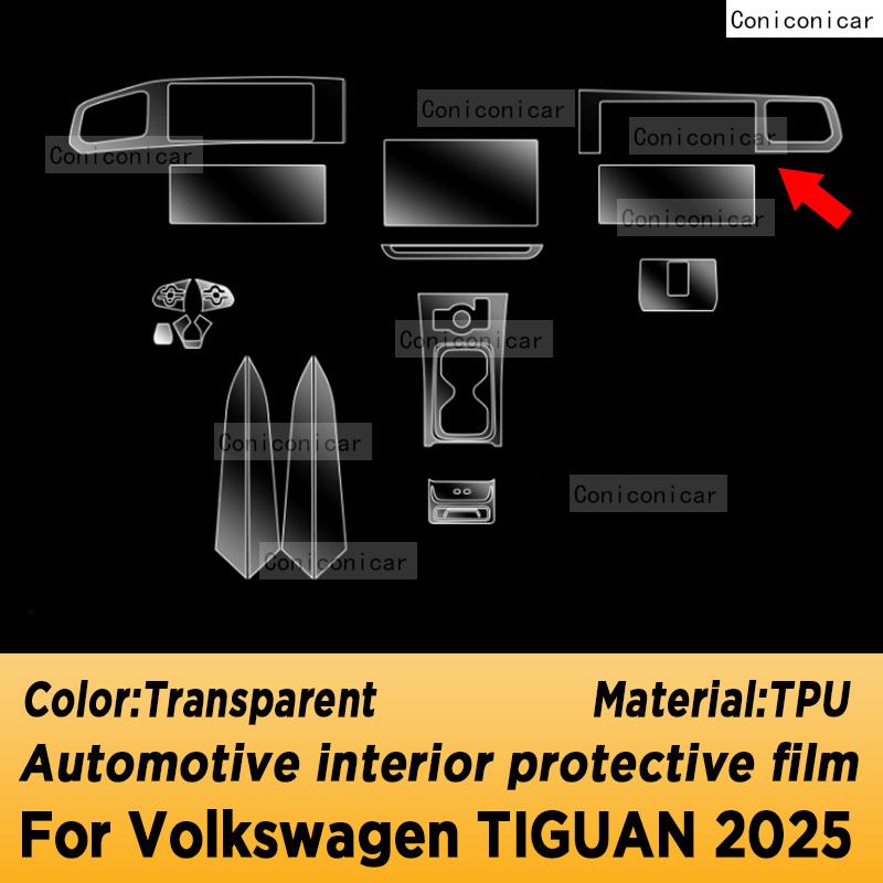 For VOLKSWAGEN TIGUAN 2024 2025 Panel Dashboard Navigation Automotive Interior Protective Film TPU Anti-Scratch Accessories LHD
For VOLKSWAGEN TIGUAN 2024 2025 Panel Dashboard Navigation Automotive Interior Protective Film TPU Anti-Scratch Accessories LHD