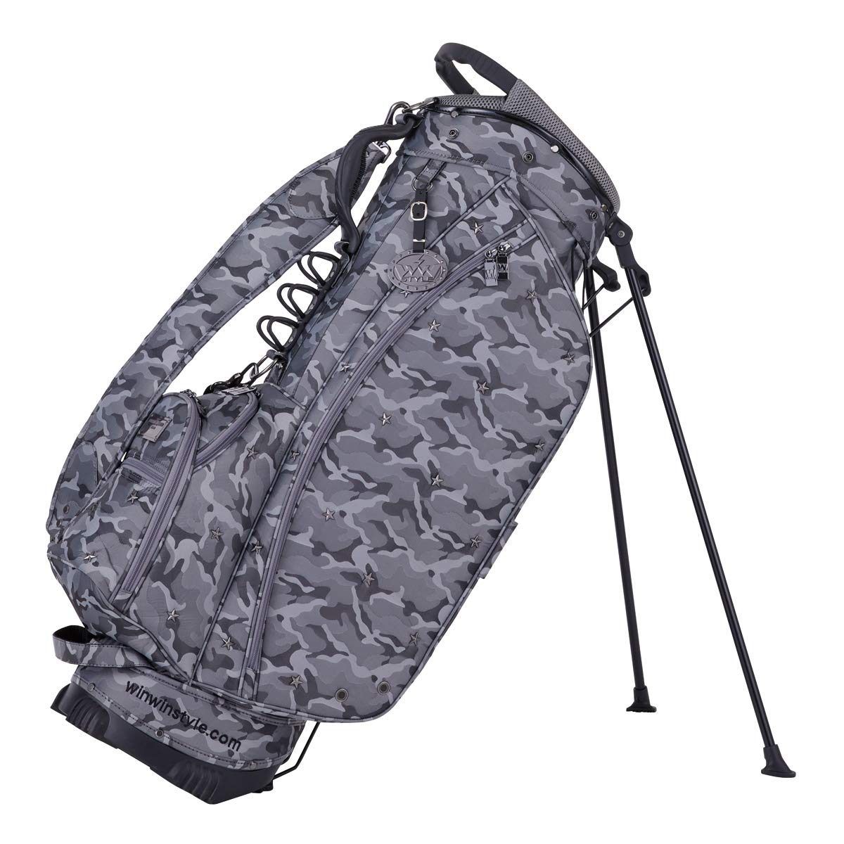 WINWIN STYLE WINWIN ATHLETE Athlete Stand Bag Type 9 GUNMETAL VERSION CB-662 SV (BK-STAR)
WINWIN STYLE WINWIN ATHLETE Athlete Stand Bag Type 9 GUNMETAL VERSION CB-662 SV (BK-STAR)