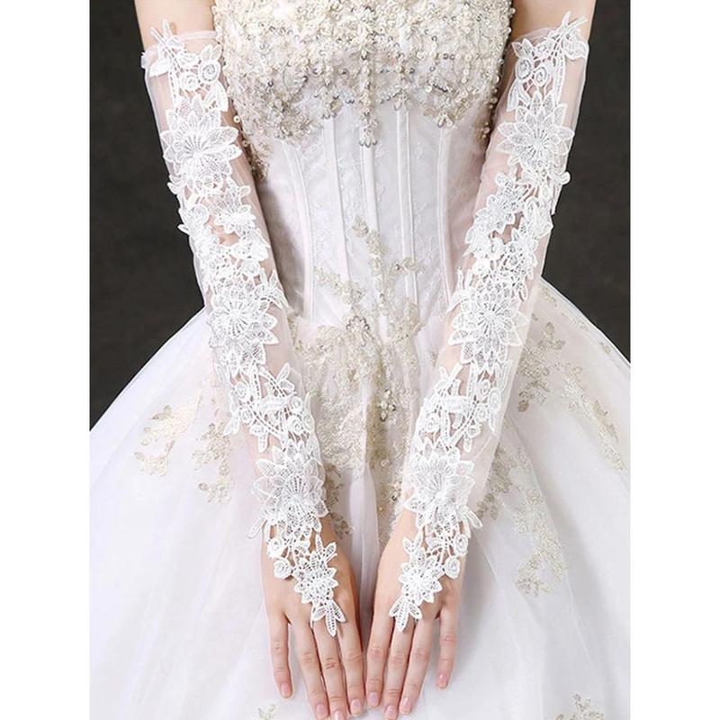 Meier L 85087 lace long wedding gloves lace wedding gloves one-size білий
Meier L 85087 lace long wedding gloves lace wedding gloves one-size білий