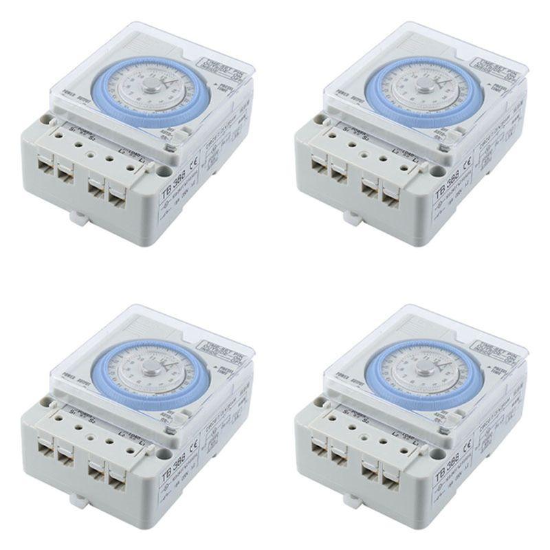 ABJI-4X New TB-388 Rectangle 15 Minutes / 96 Times Switch Timer Without Battery білий
ABJI-4X New TB-388 Rectangle 15 Minutes / 96 Times Switch Timer Without Battery білий