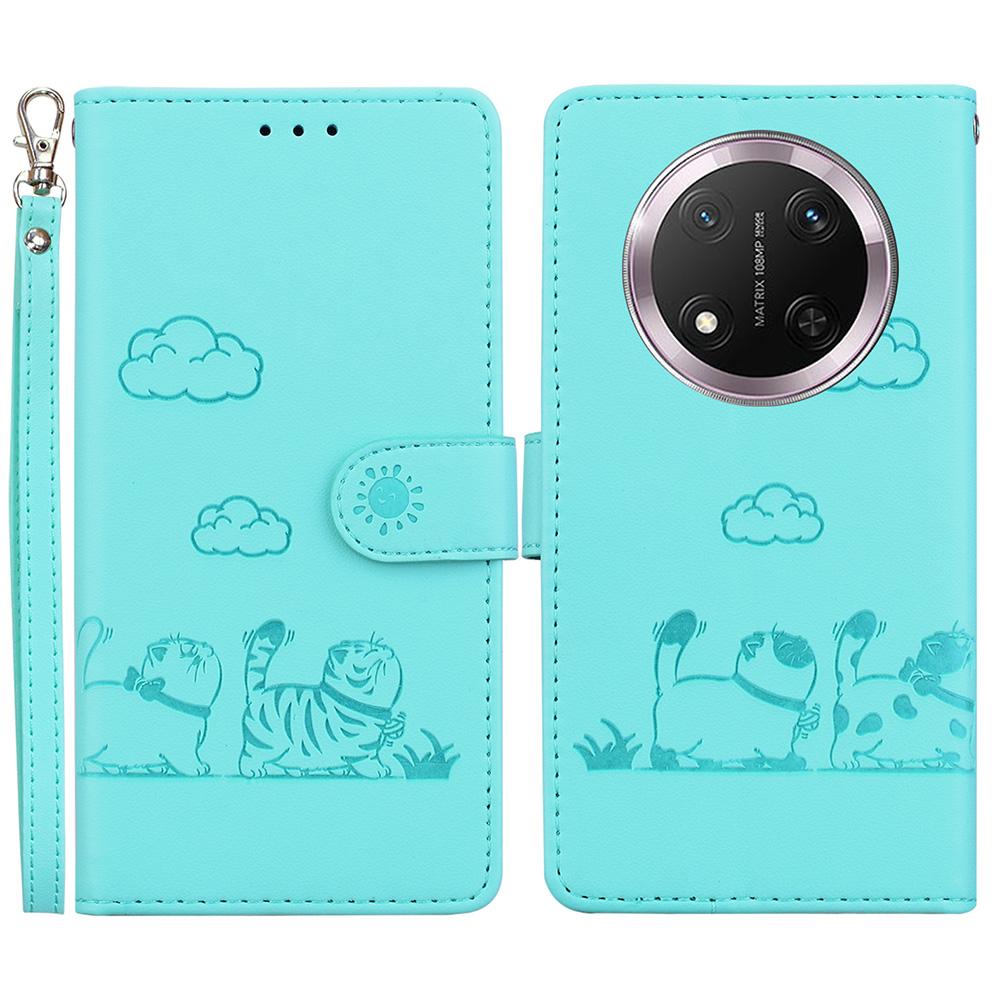 For Honor Magic7 Lite 5G/X9c 5G/X60 Pro 5G Case RFID Blocking Kitten Pattern TPU+PU Leather Phone Cover Green
For Honor Magic7 Lite 5G/X9c 5G/X60 Pro 5G Case RFID Blocking Kitten Pattern TPU+PU Leather Phone Cover Green