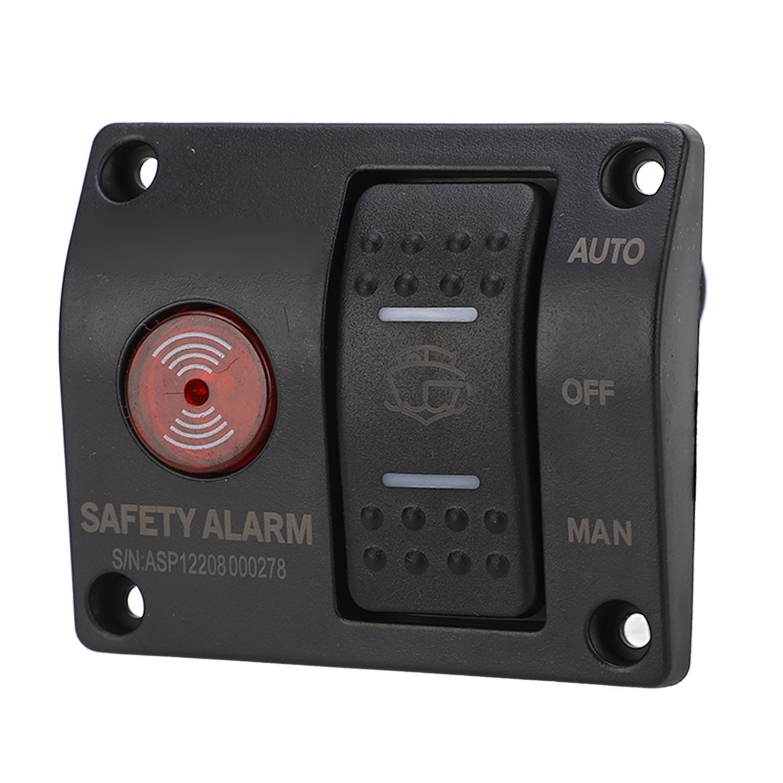 Панель переключателя трюмной помпы 3 положения Ручной Выкл Автоматический Поплавковый выключатель трюмной помпы со светодиодной подсветкой для кораблей и яхт DC12V
Панель переключателя трюмной помпы 3 положения Ручной Выкл Автоматический Поплавковый выключатель трюмной помпы со светодиодной подсветкой для кораблей и яхт DC12V