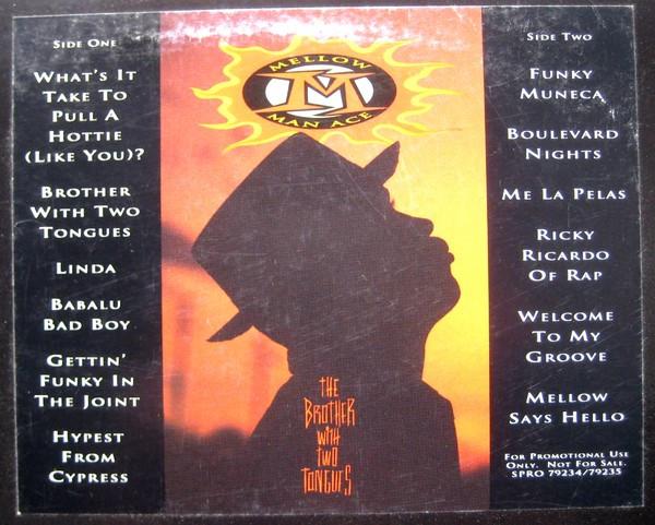 Виниловая пластинка MELLOW MAN ACE The Brother With Two Tongues SPRO79235 Capitol Records 1992 США Рэп Хип-Хоп R&B Б/у
Виниловая пластинка MELLOW MAN ACE The Brother With Two Tongues SPRO79235 Capitol Records 1992 США Рэп Хип-Хоп R&B Б/у