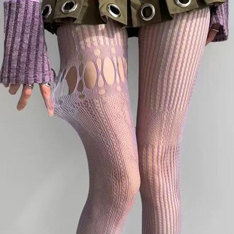 Hollow Out Mesh Lace Stockings for Women Lolita Japanese Style Pantyhose 2026 New Spring Summer Retro Sexy Fishnets Socks One Size фіолетовий
Hollow Out Mesh Lace Stockings for Women Lolita Japanese Style Pantyhose 2026 New Spring Summer Retro Sexy Fishnets Socks One Size фіолетовий