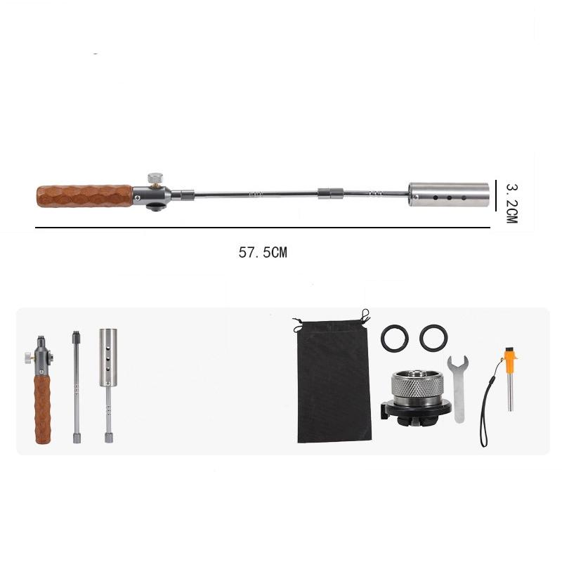 Outdoor Portable Removable Spray Gun Stainless Steel Fire Grill Camping Household BBQ Point Charcoal Spray Gun
Outdoor Portable Removable Spray Gun Stainless Steel Fire Grill Camping Household BBQ Point Charcoal Spray Gun