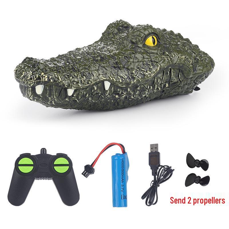 2.4G Remote Control High-Speed Crocodile Speedboat - 50m Range Water Prank Toy
2.4G Remote Control High-Speed Crocodile Speedboat - 50m Range Water Prank Toy