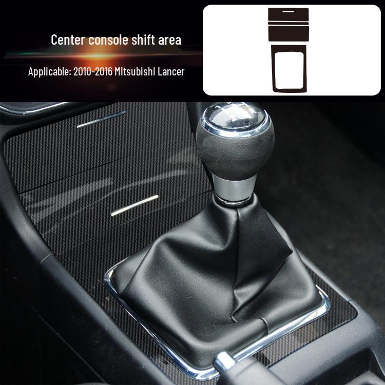 Mitsubishi Lancer 2010-2016 Наклейка на консоль з вуглецевого волокна, захист від подряпин/ударів, замінна у разі пошкодження
Mitsubishi Lancer 2010-2016 Наклейка на консоль з вуглецевого волокна, захист від подряпин/ударів, замінна у разі пошкодження