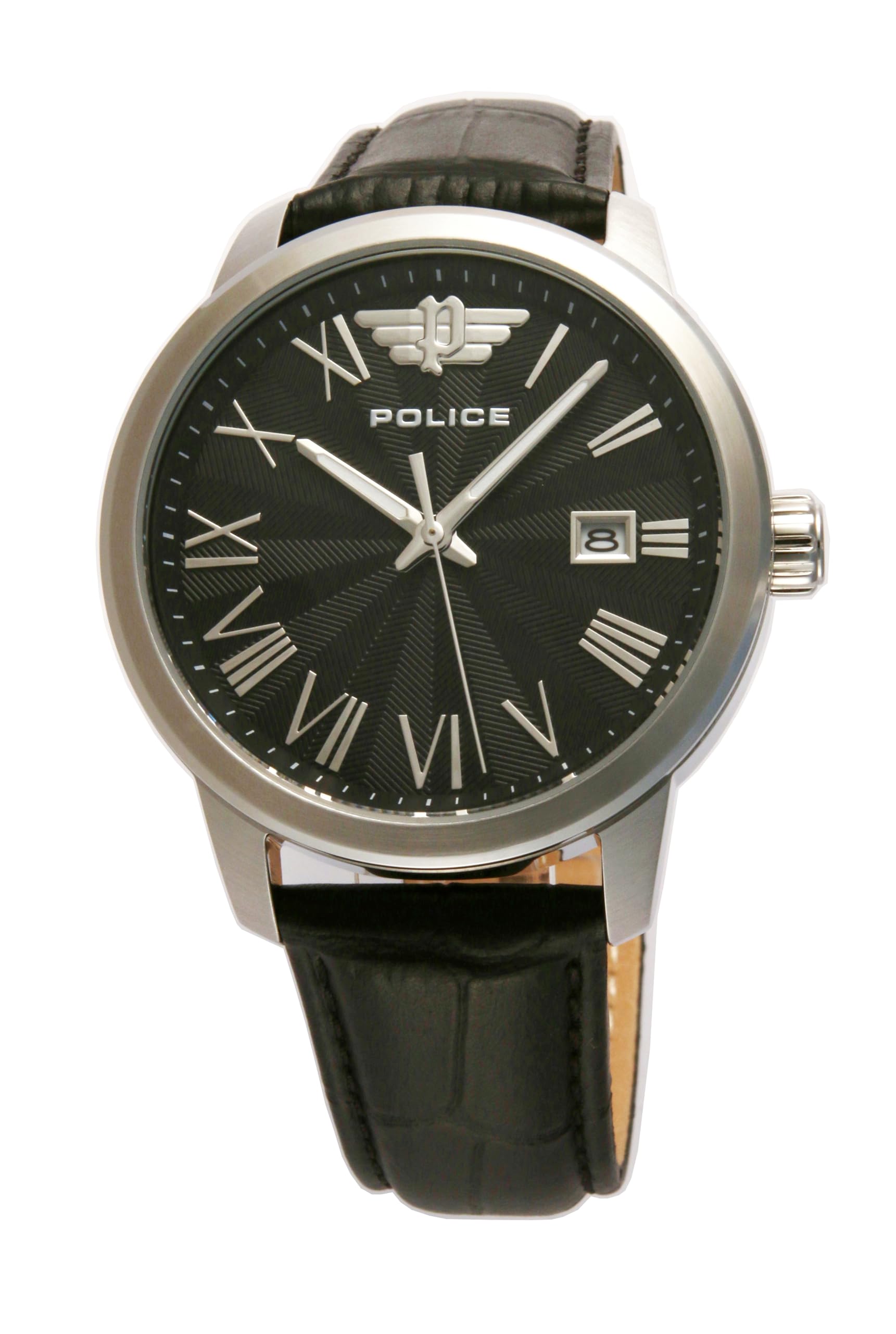 POLICE RAHO Men s Quartz Watch, Stainless Steel Case/Strap, JB0021302
POLICE RAHO Men s Quartz Watch, Stainless Steel Case/Strap, JB0021302