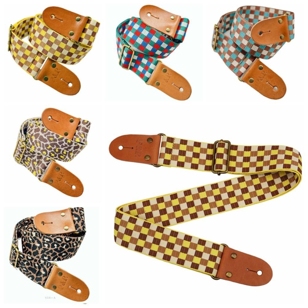 Leopard Print Acoustic Guitar Belt Tartan Plaid Guitar Shoulder Strap Guitar Strap Bass Strap Style 1
Leopard Print Acoustic Guitar Belt Tartan Plaid Guitar Shoulder Strap Guitar Strap Bass Strap Style 1