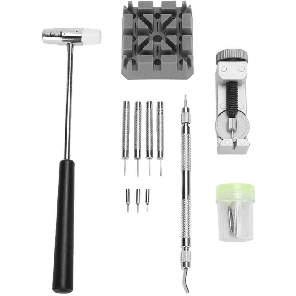 All Metal Construction Watch Battery Replacement Extra Pins Included Pin Punches Watch Strap Adjustment Tool
All Metal Construction Watch Battery Replacement Extra Pins Included Pin Punches Watch Strap Adjustment Tool