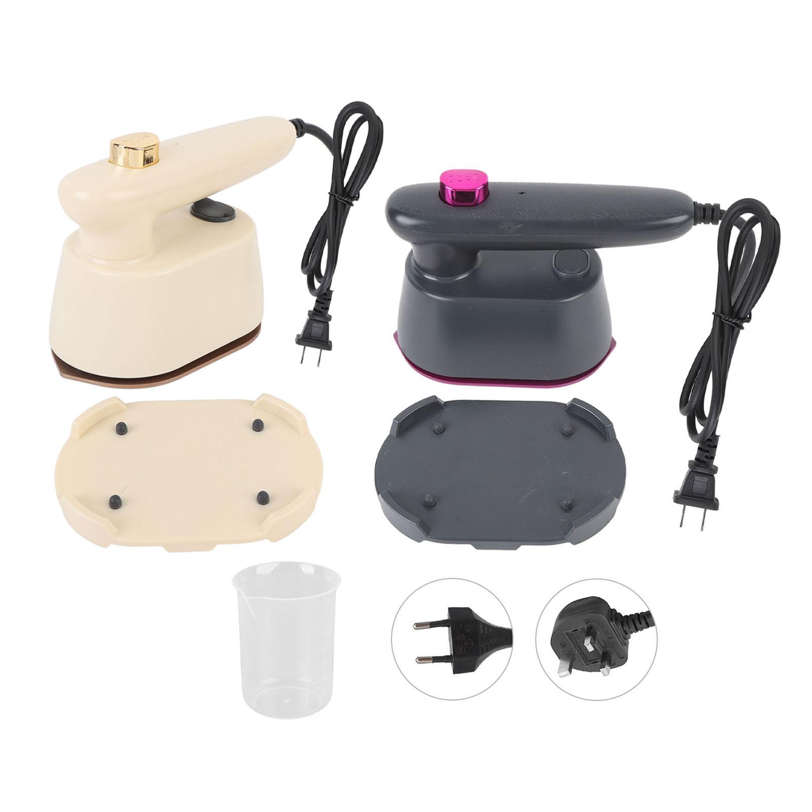 Travel Steam Iron for Clothes Portable Ironing Machine with 120ml Water Tank 1.5m Cord Garment Fabri EU Plug 220V Grey
Travel Steam Iron for Clothes Portable Ironing Machine with 120ml Water Tank 1.5m Cord Garment Fabri EU Plug 220V Grey