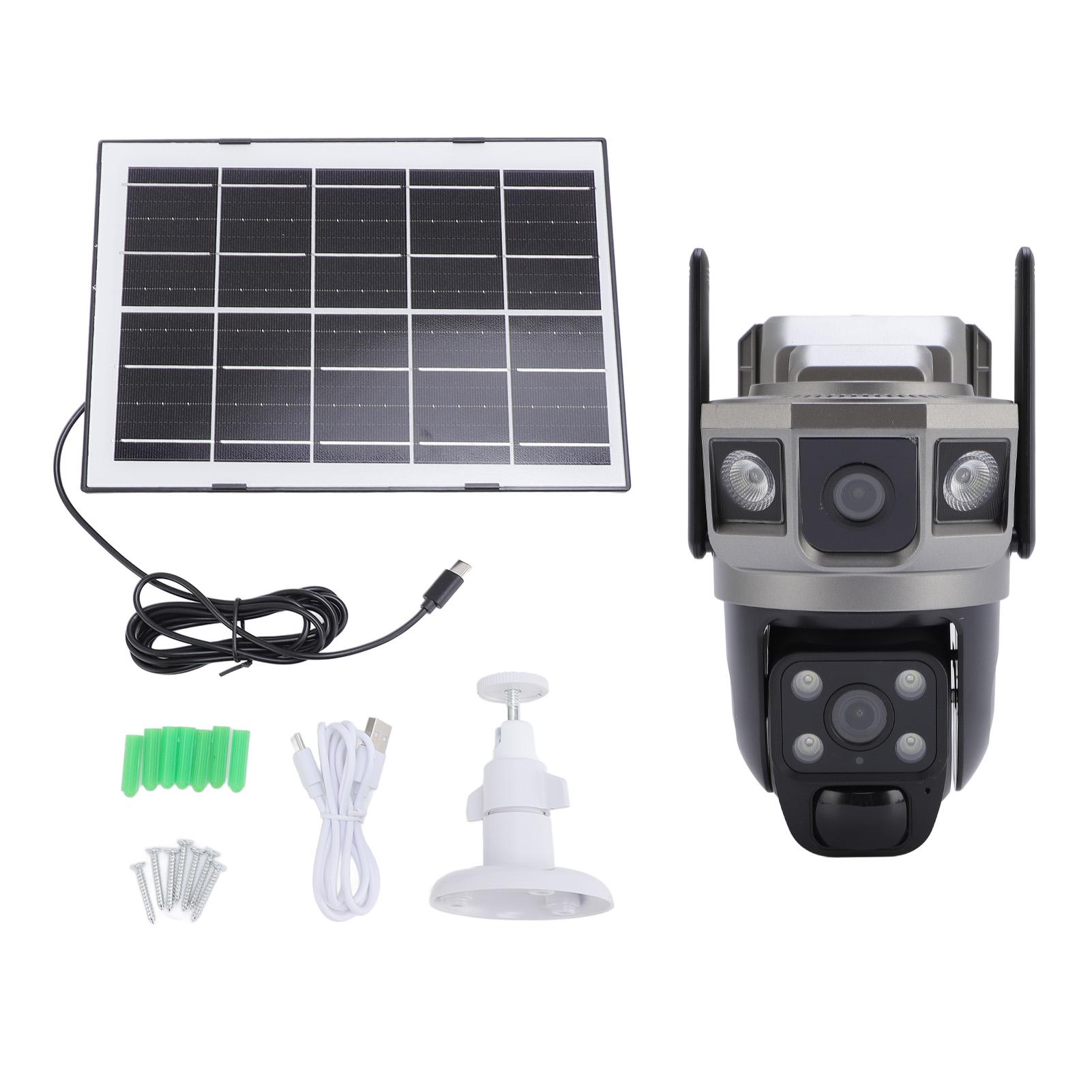 Solar Battery Camera High Definition Three Screen Waterproofing Outdoor WiFi Home Security
Solar Battery Camera High Definition Three Screen Waterproofing Outdoor WiFi Home Security