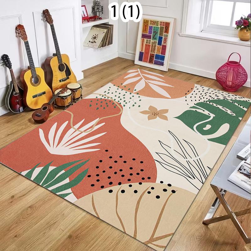 Contemporary Botanical Area Rug with Leaf Pattern Soft Fluffy Living Room Bedroom Floor Mat Modern Home Decor Colorful Runner 40X60cm
Contemporary Botanical Area Rug with Leaf Pattern Soft Fluffy Living Room Bedroom Floor Mat Modern Home Decor Colorful Runner 40X60cm