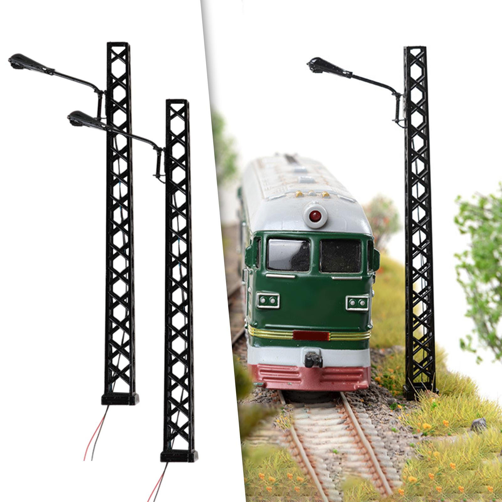 2Pcs 1:87 Scale Lattice Mast street Lamp Lamppost Landscape Decorative Model
2Pcs 1:87 Scale Lattice Mast street Lamp Lamppost Landscape Decorative Model