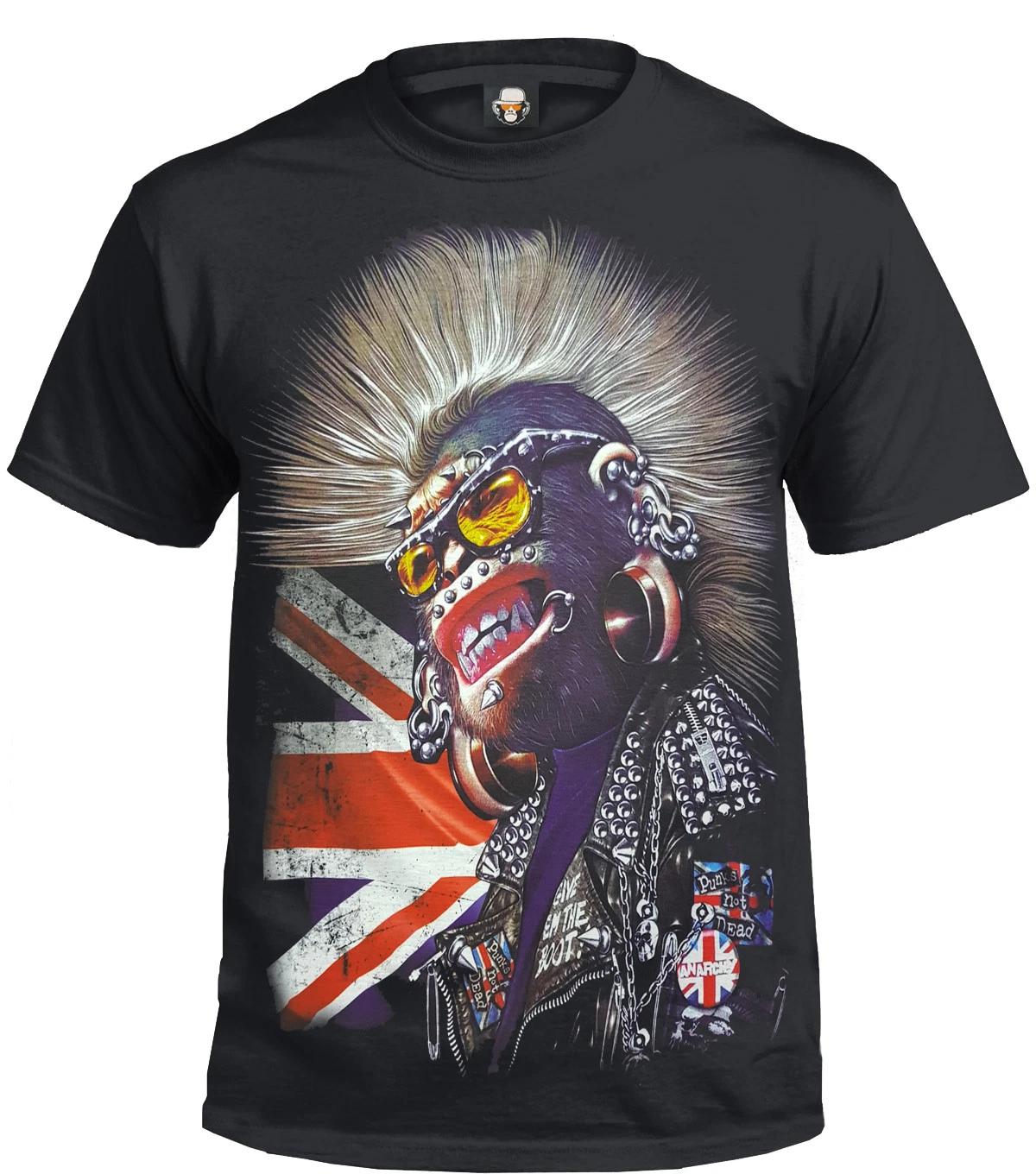 PUNK GORILLA 100% Cotton T-shirt Mens Tees Top/Biker/Union jack/Anarchy/Studs/Piercings/Rock/Xmas Gift/Top S
PUNK GORILLA 100% Cotton T-shirt Mens Tees Top/Biker/Union jack/Anarchy/Studs/Piercings/Rock/Xmas Gift/Top S