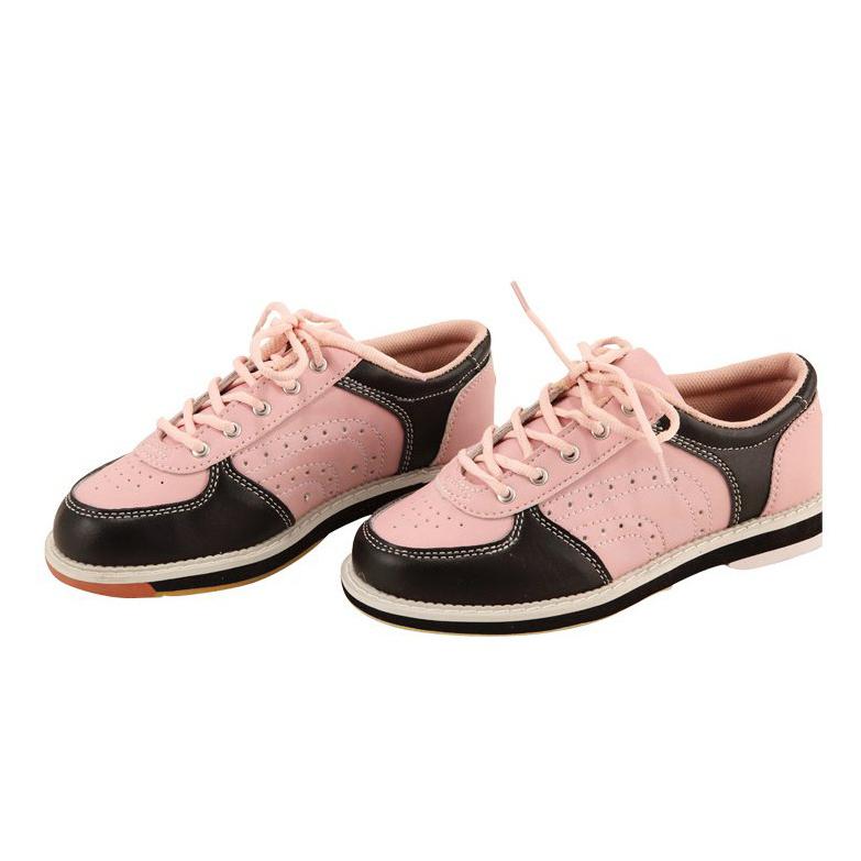 CS Горячий Стиль Про Боулинг Обувь Женская Розовый Цвет Противоскользящая Спортивная Обувь Унисекс Дышащие Ботинки для Боулинга Подошва Резина 34