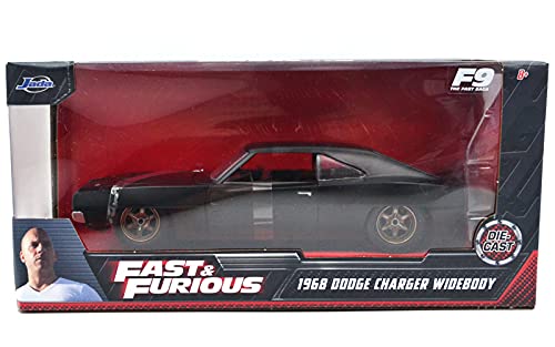 Jada TOYS 1:24 Scale Fast & Furious F9-1968 Dodge Charger Widebody
Jada TOYS 1:24 Scale Fast & Furious F9-1968 Dodge Charger Widebody