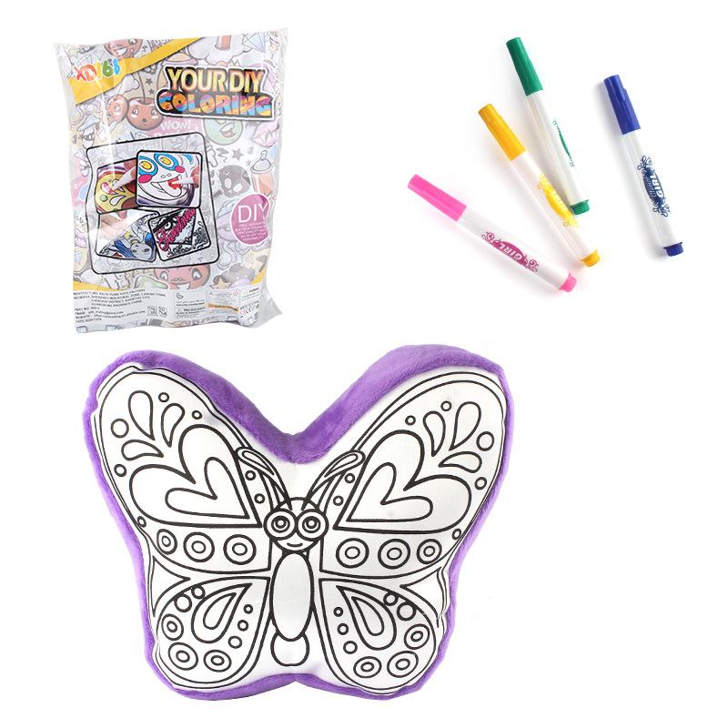 Детская DIY цветная подушка-игрушка для граффити, мультяшное животное, раскраска, кукла, научно-образовательная игрушка
Детская DIY цветная подушка-игрушка для граффити, мультяшное животное, раскраска, кукла, научно-образовательная игрушка